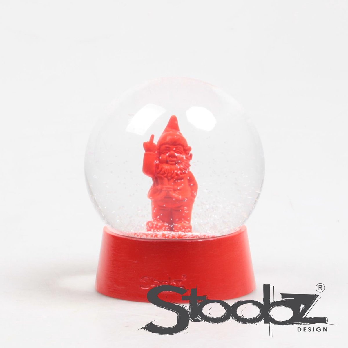Stoobz Kabouter f*ck you schudbol rood