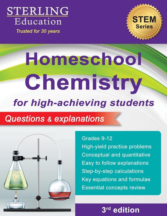 Homeschooling Chemistry for High-Achieving Students - cover