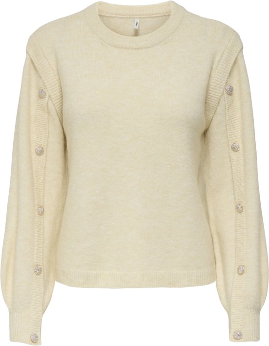 Only Rene Life Button Sweater Dames - Maat S