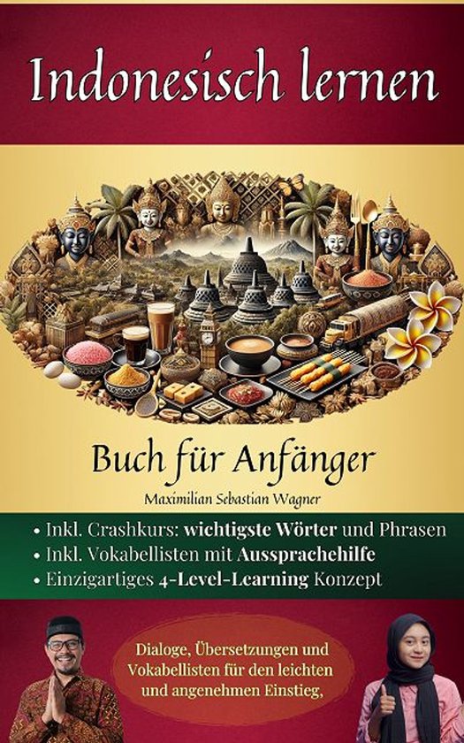 Indonesisch lernen: Buch für Anfänger - cover
