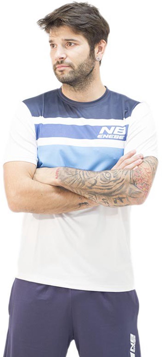 Enebe Sensor Pro T-shirt Met Korte Mouwen Wit M Man
