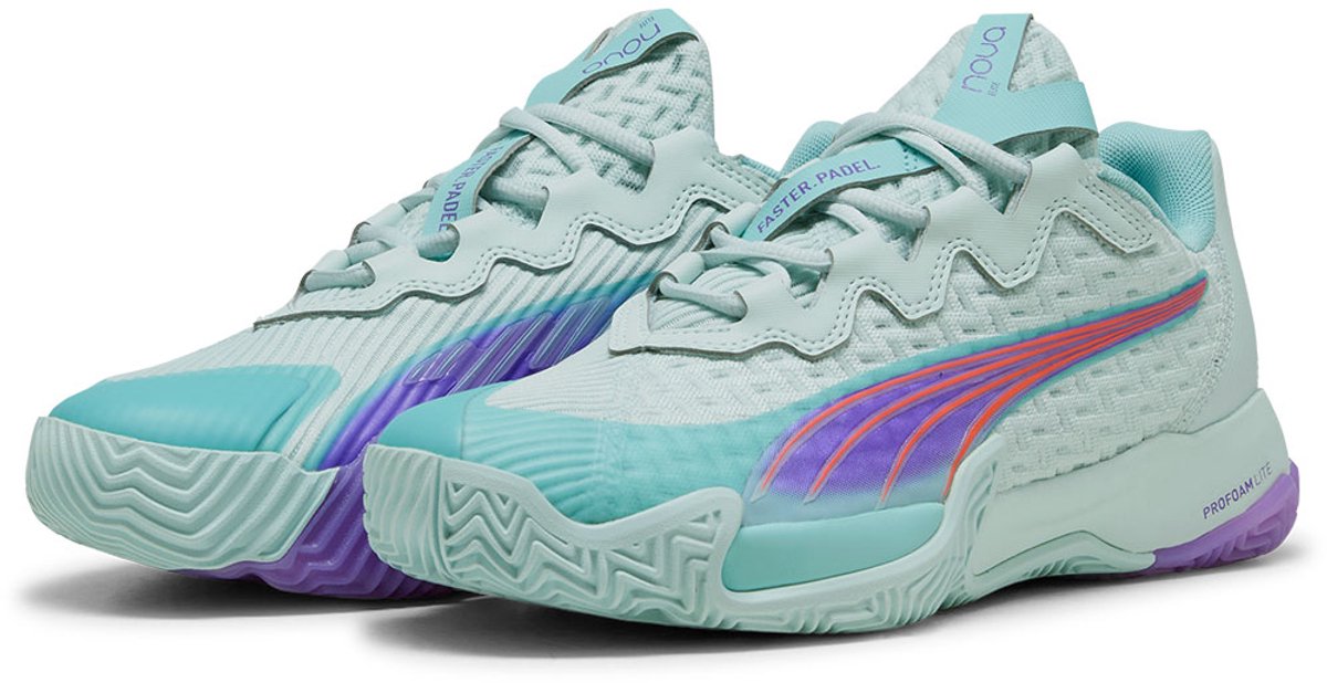 Puma Nova Elite Padelschoenen Vrouw Blauw