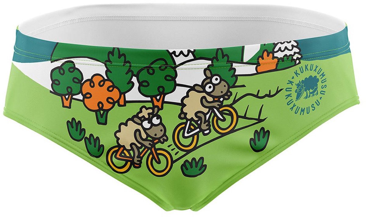 Otso Kukuxumusu Bike Zwemslip Groen M Man