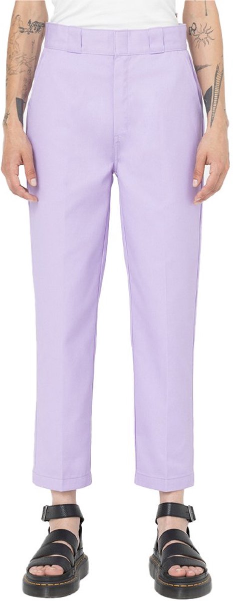 Dickies Phoenix Cropped Broek 26 Vrouw Paars