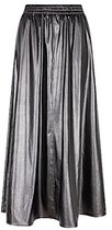 Jupe Esqualo F25-11502 Gris Métallisé PU