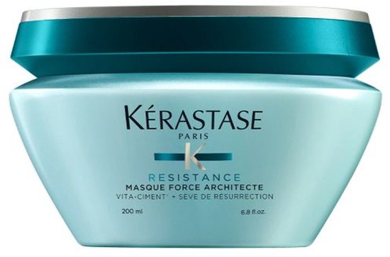 Kérastase Résistance Masque Force Architecte - Cheveux Abimés, Cassants & Fourchus - 200ml