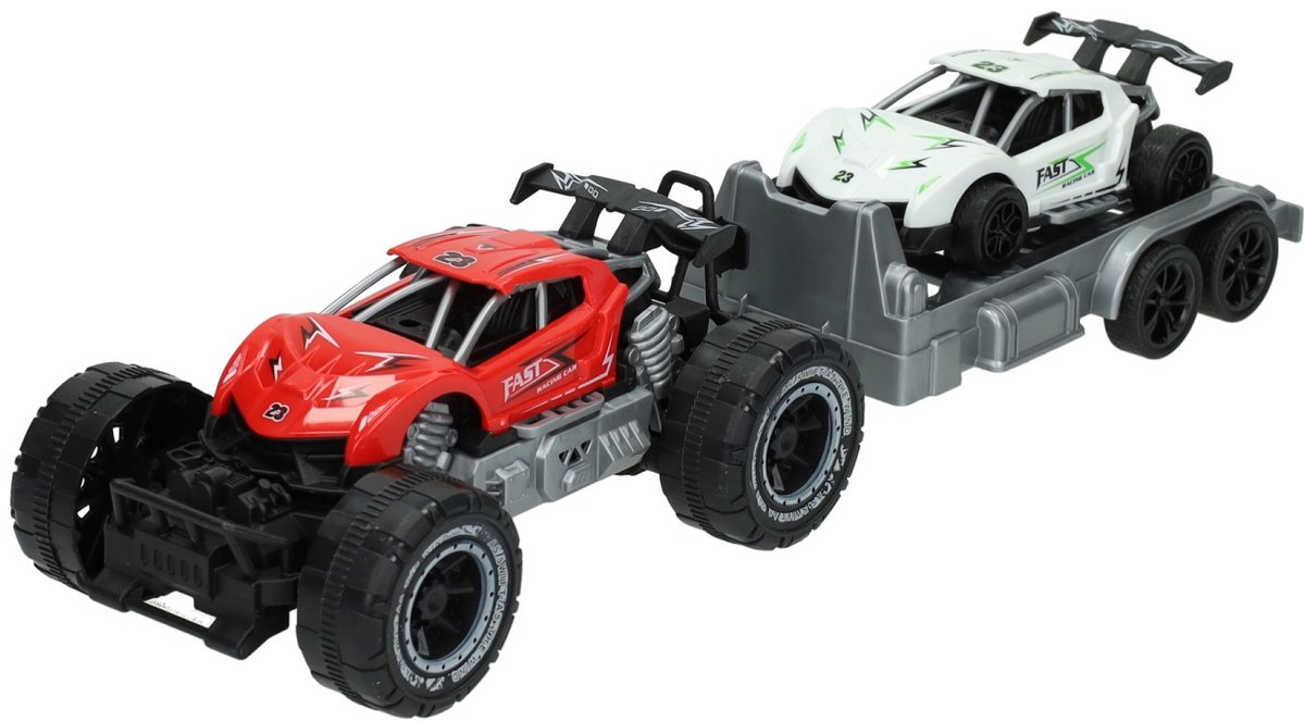 Lobbes Speelgoed BV Set frictieauto's - 3dlg.