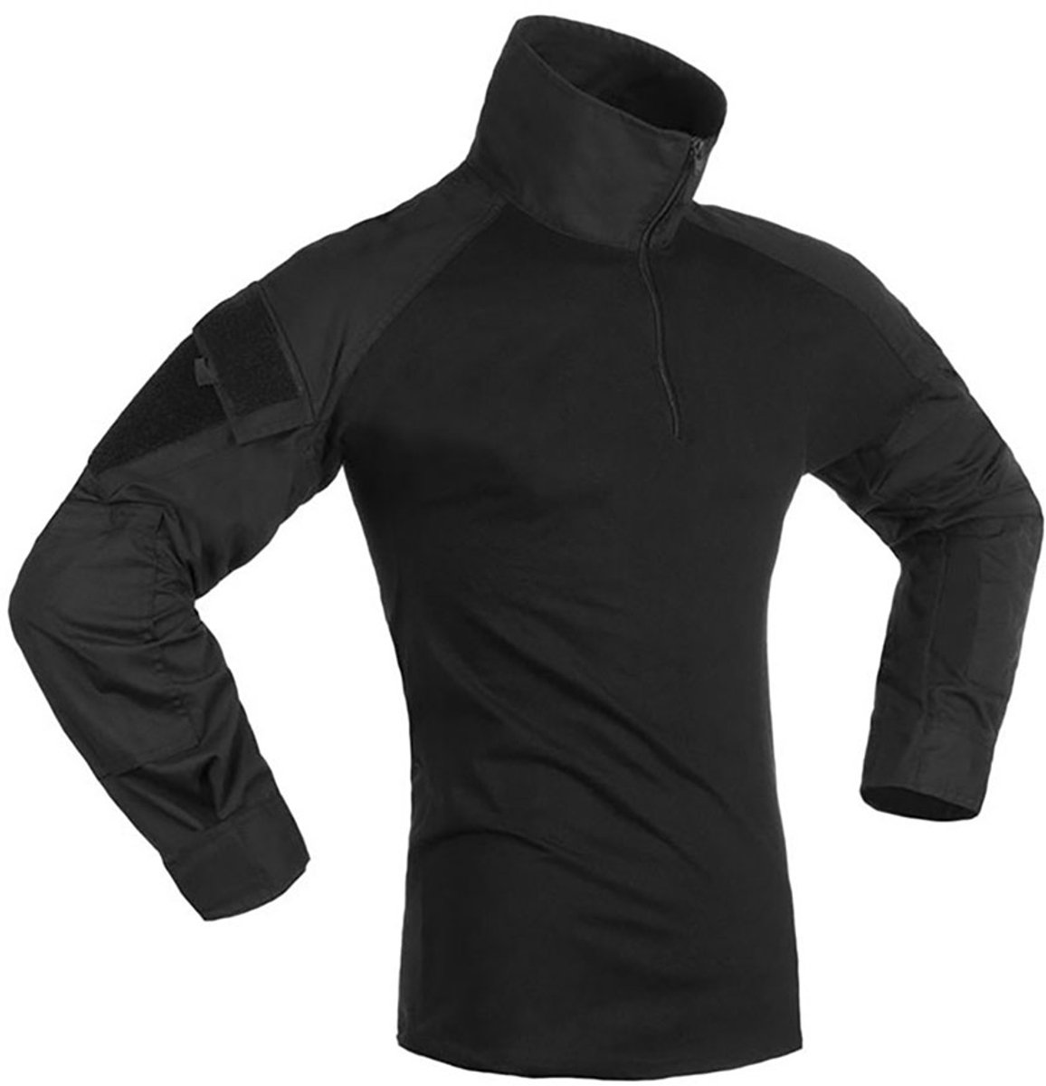 Invadergear Combat T-shirt Met Lange Mouwen Zwart M Man