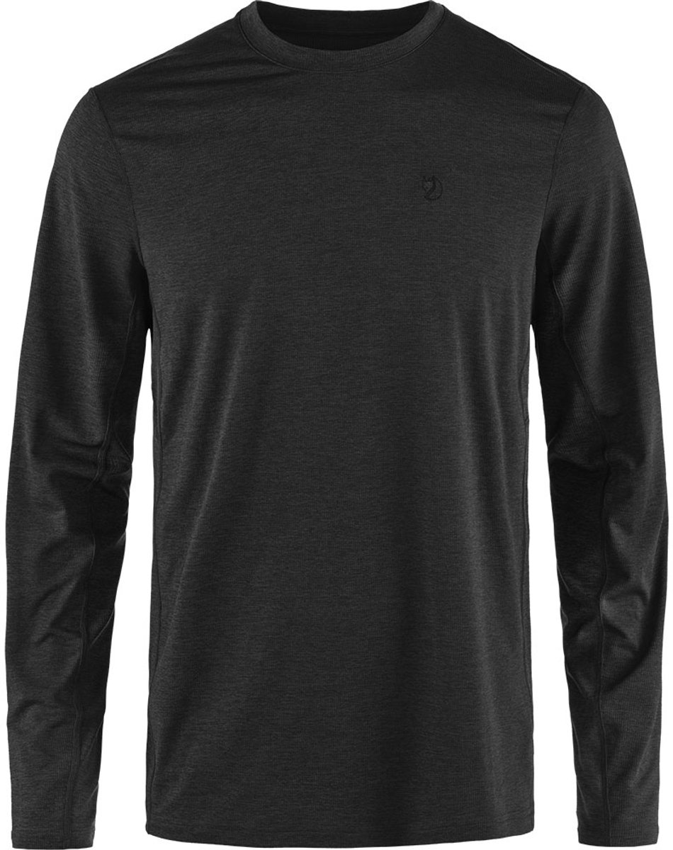 Fjällräven Abisko Day Hike T-shirt Met Lange Mouwen Zwart M Man