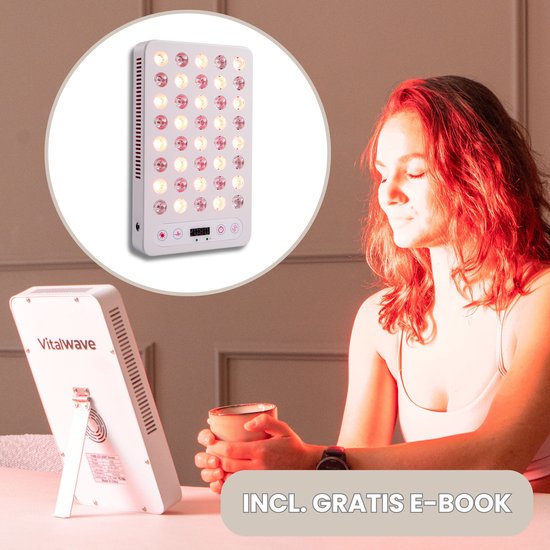 VitalWave Rood Licht Therapie Lamp