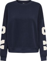ONLY - ONLSWEAT L/S BACK/SLEEVE PRINT SWT Dames Trui