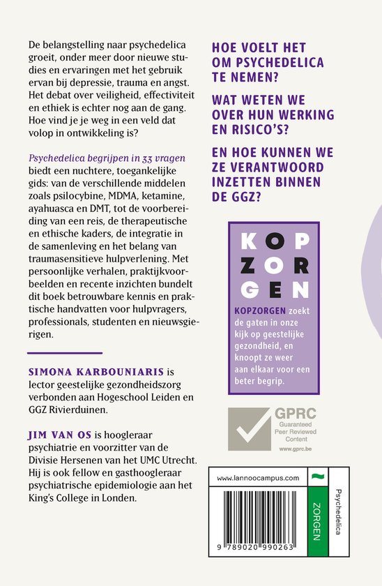Kopzorgen. Psychedelica begrijpen