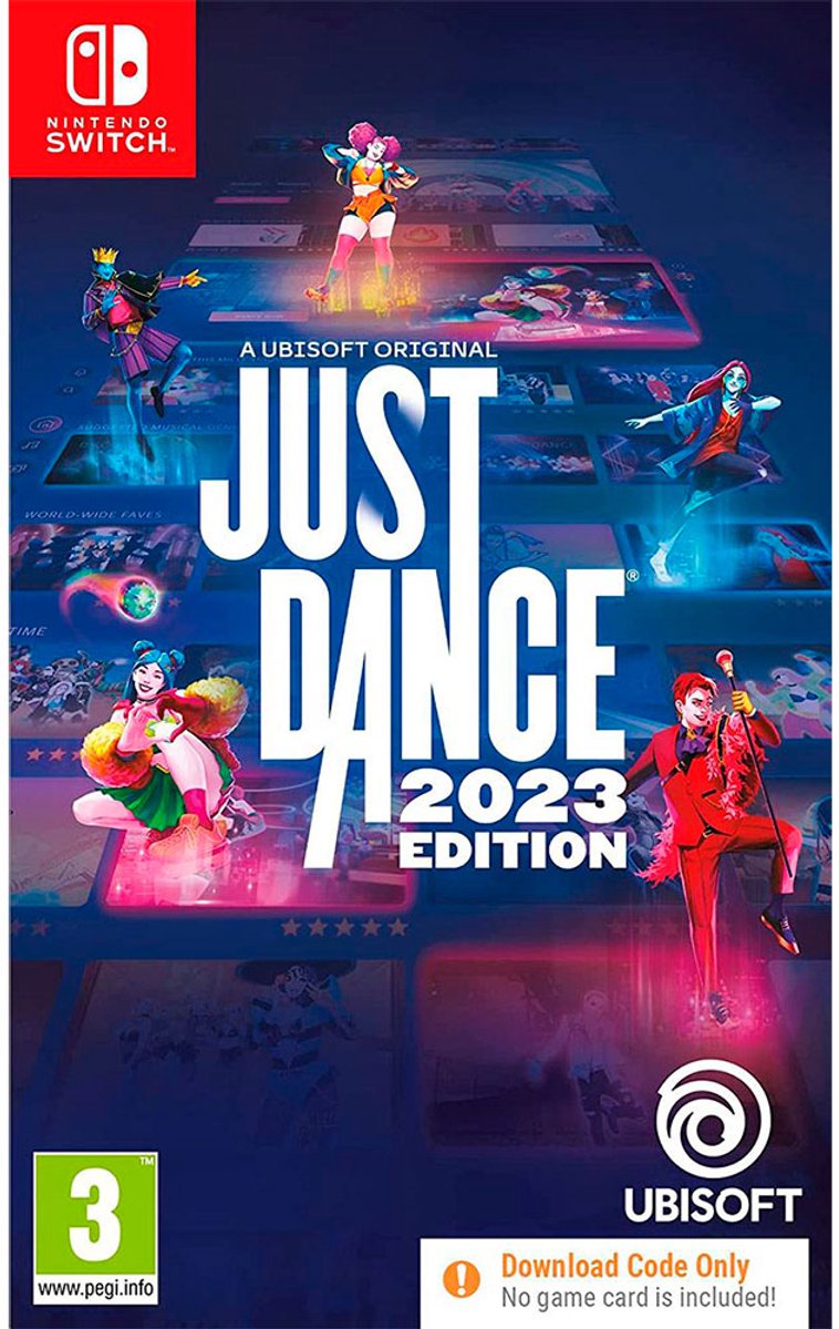 Nintendo Games Switch Just Dance 2023 Edition (code In A Box) (special Edition) Transparant PAL