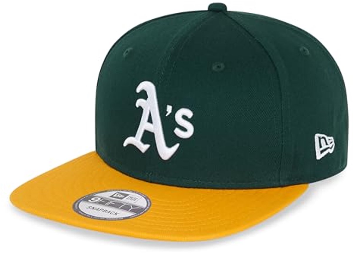 Oakland Athletics Snapback Cap - Groen Geel - 9FIFTY - MLB Essentials