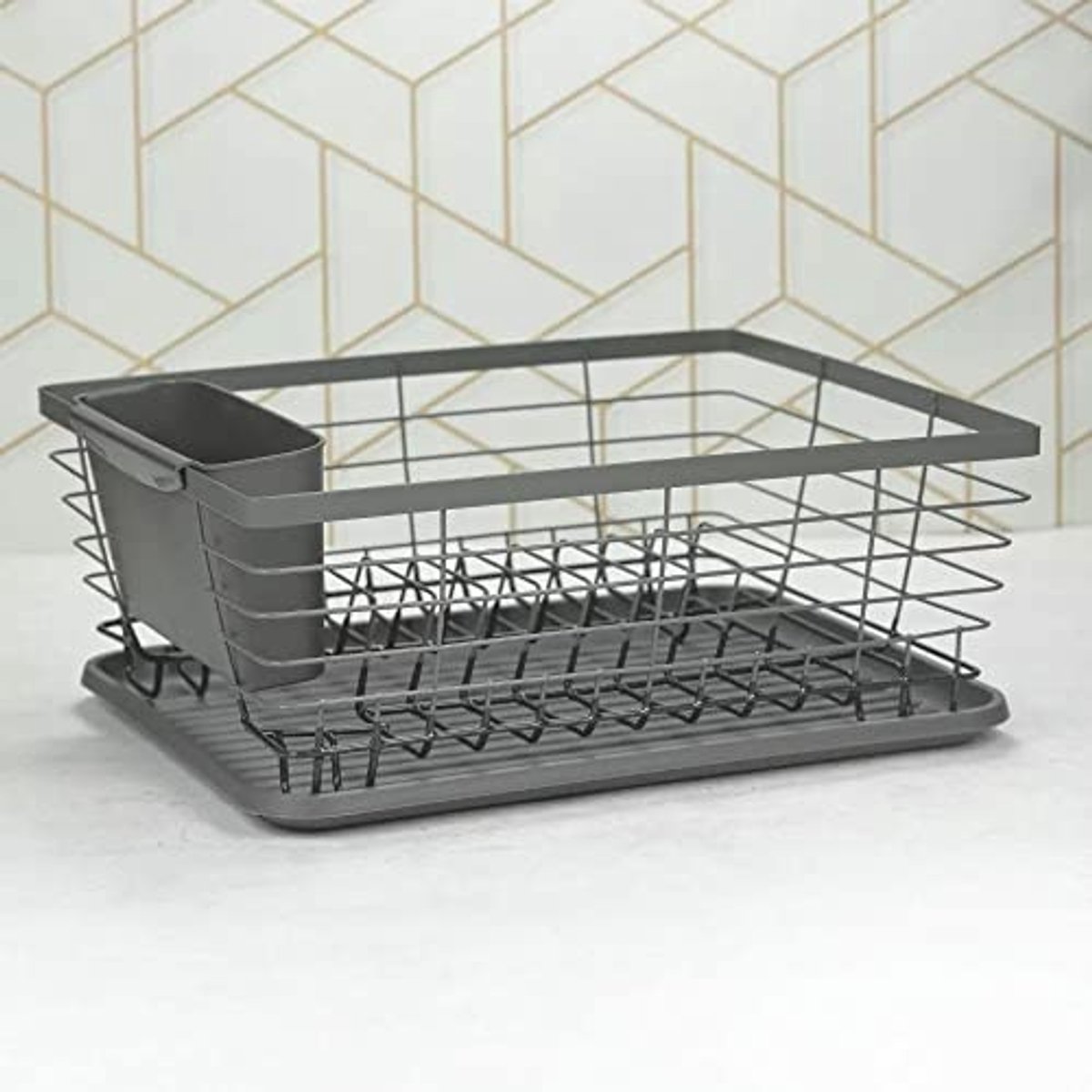 Afdruiprek 36x30cm - Compact en Duurzaam Metalen Frame