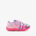 Roze pantoffel met 'Paw Patrol' opdruk en een afbeelding van Skye.