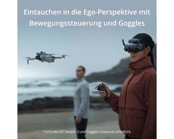 Mini 4 Pro Fly More Combo met DJI RC 2 (scherm‑besturing), opvouwbare mini‑drone met 4K‑camera, < 249 g, 34 min vliegtijd, 2 extra accu’s, C0‑klasse Medahomestore