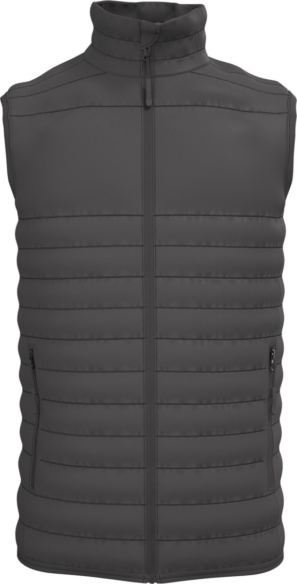 iDeal Basic Brand Gewatteerde heren bodywarmer IB6172 - Dark Grey - L