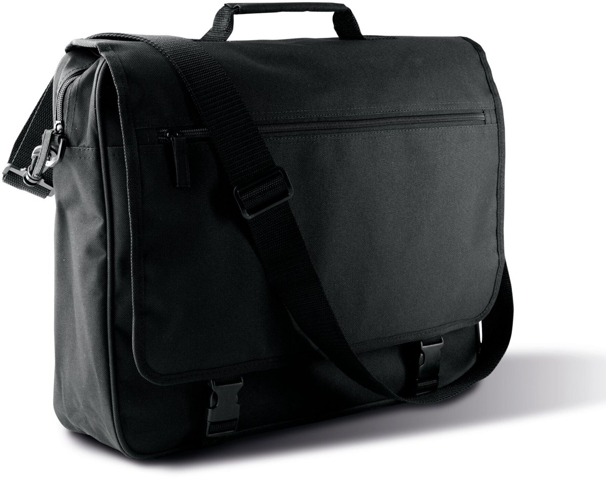 Kimood Documententas met overslag KI0412 - Black - One size