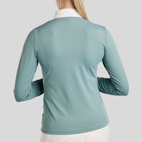 T-shirt de compétition Montar MoCha Blue pierre - XXS