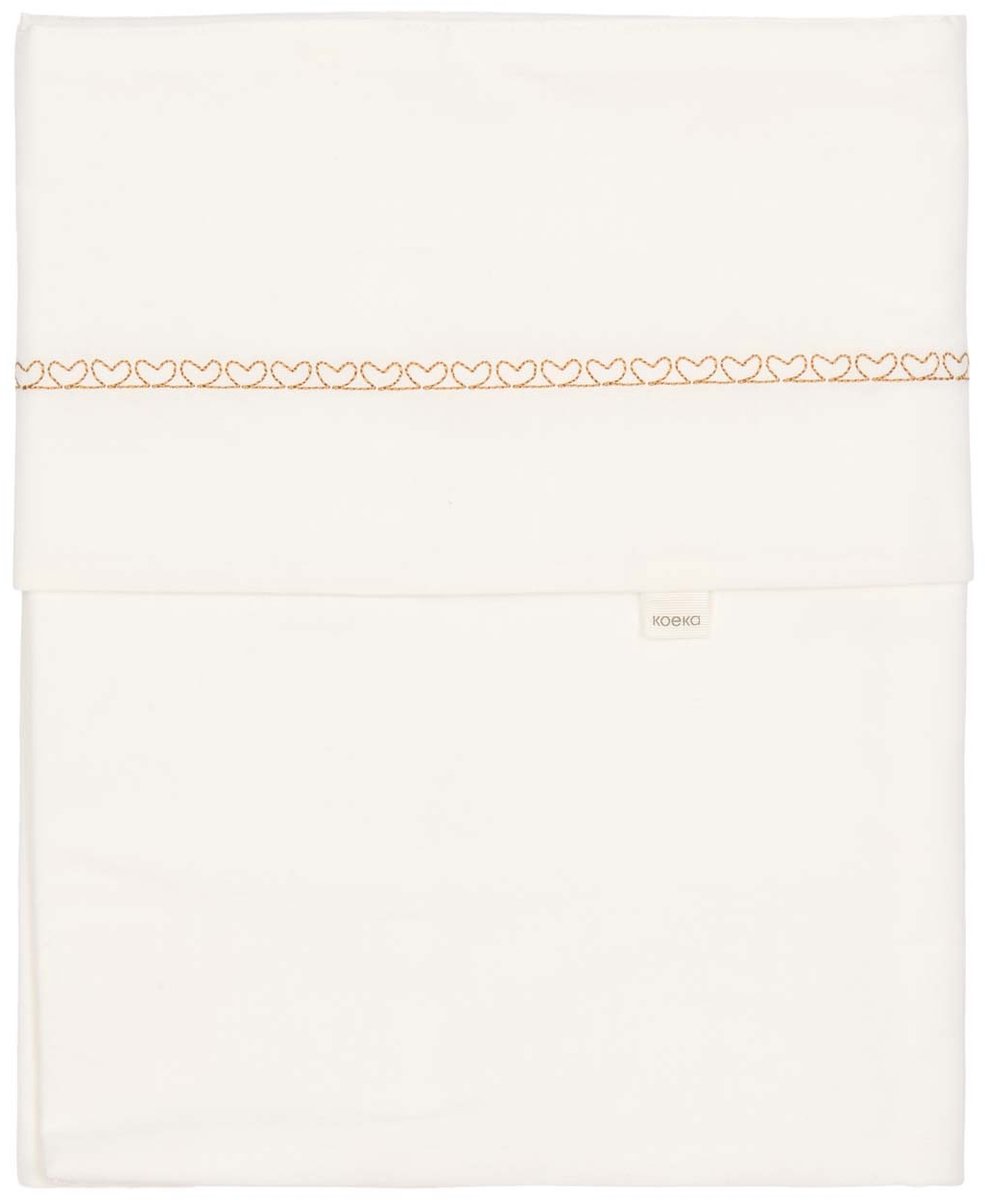 Koeka ledikantlaken Fall in love honeycomb 110x140