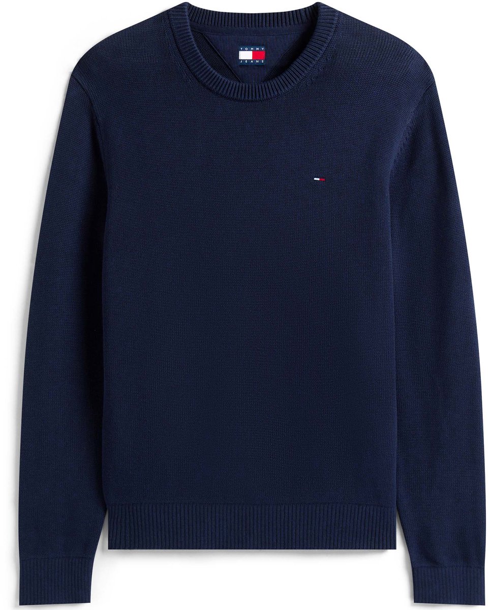 Trui Tommy Jeans Tjm Slim Ess Sweater Fashion Wear Volwassen Blauw