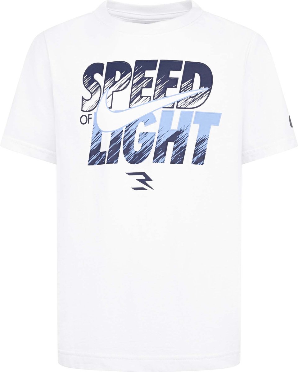 T-Shirt Nike Speed Of Light Tee Fashion Wear Kinderen Wit