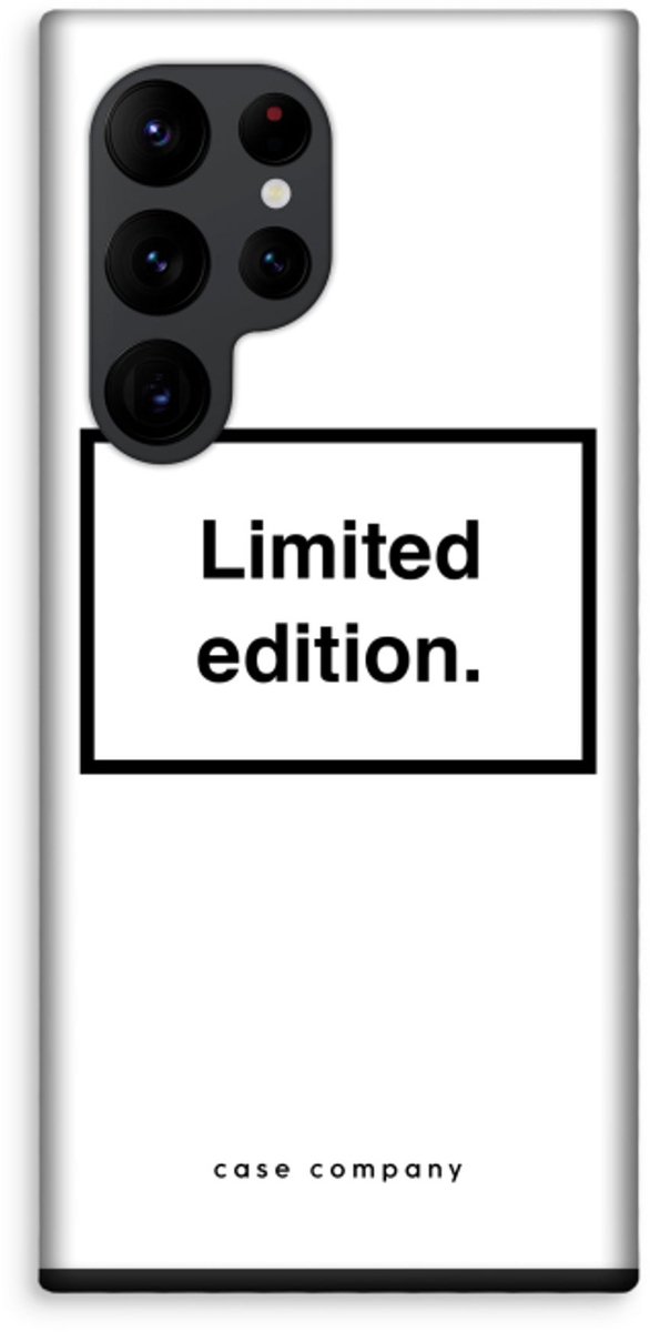 Hoesje geschikt voor Samsung Galaxy S22 Ultra hoesje - Limited edition - Tough Case - Maximale Bescherming alle Kanten en Schermrand