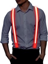 Light Up Heren Led Bretels Vlinderdas Perfect Voor Muziek Bretels Verlicht Led Festival Kostuum Party