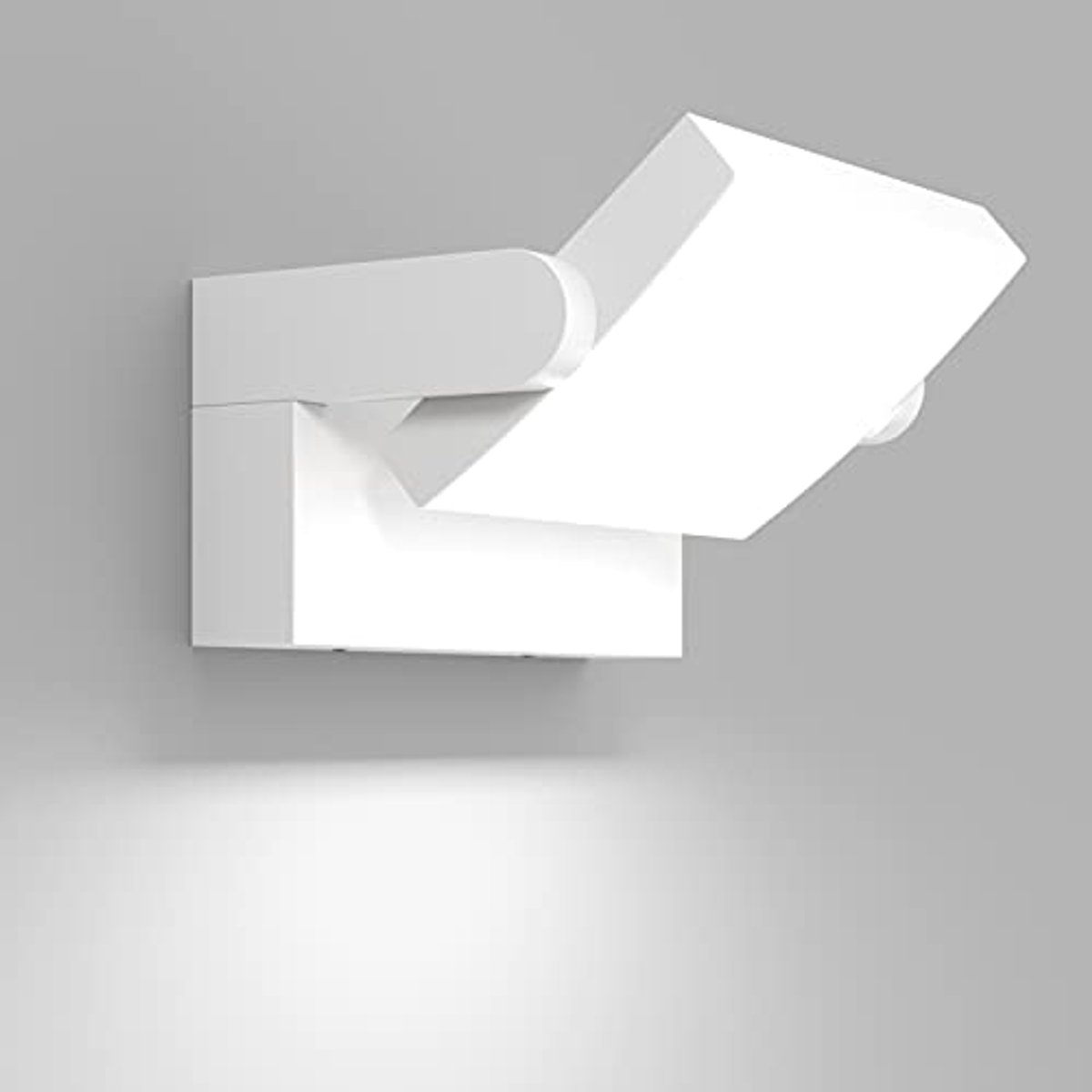 Moderne waterdichte LED wandlamp voor buiten en binnen met instelbare lichthoek