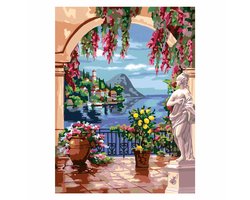 Ravensburger CreArt Schilderen op Nummer - Lago Maggiore