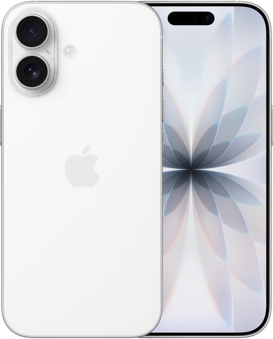 Apple iPhone 17 256GB Wit – 6,3″ Super Retina XDR, 48MP Dual Camera, A19 Chip, Ceramic Shield 2, 120Hz ProMotion