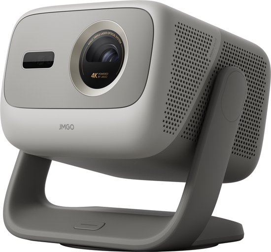 JMGO N3 4K Beamer DLP Projector 1800 ANSI Lumen HDR10 Auto Keystone Google TV Slim Design