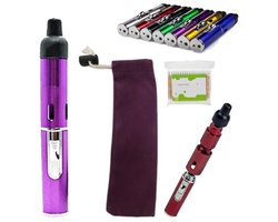 Metalen Tabakspijp en Aansteker met Vulkanisch Stenen, Multi-functionele Draagbare Torchlighters voor Kamperen en BBQ