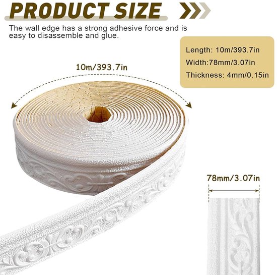 Rotolo Di Colletto Per Torta Trasparente 10m X 8cm: PP Alimentare Per Mousse, Cioccolato E Decorazioni