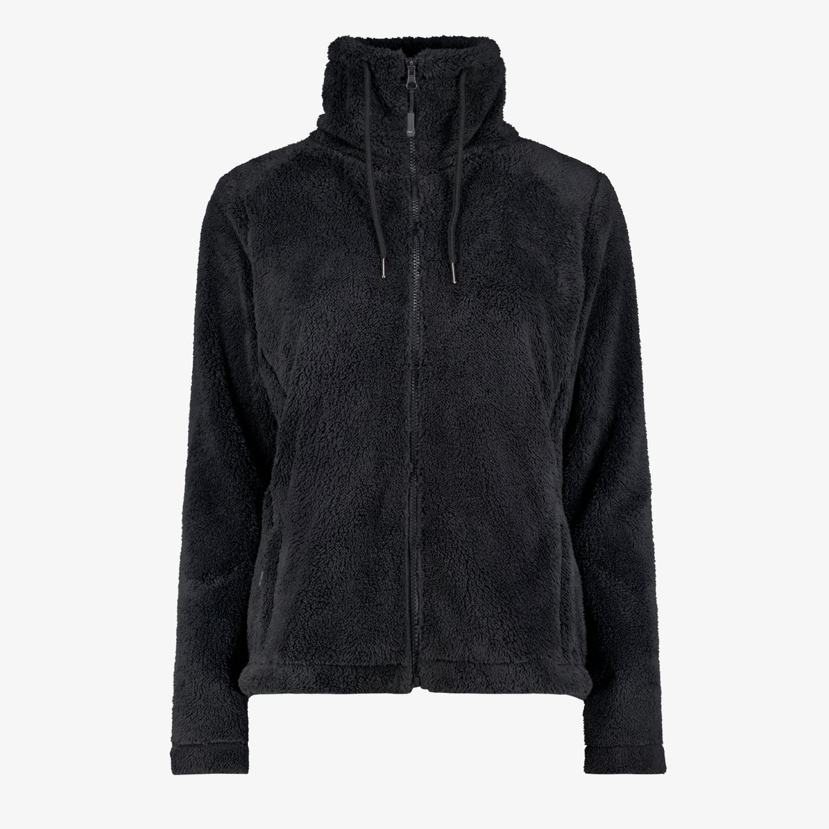 Mountain Peak furry dames fleece vest zwart - Maat M