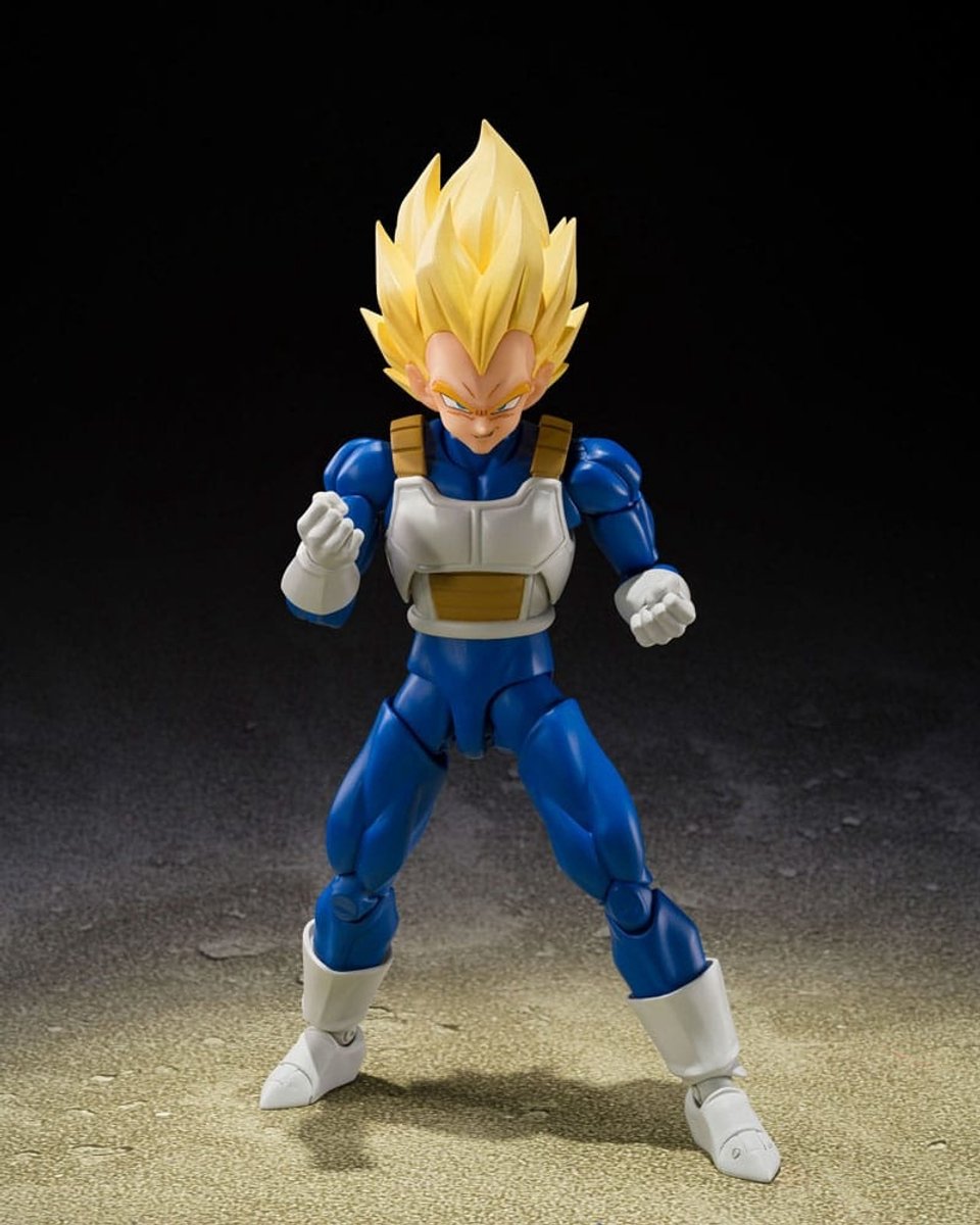 Bandai Tamashii Nations Dragon Ball Z S.H.Figuarts Action Figure Super Saiyan Vegeta (Dangerous Pride) 14 cm Action Figuur