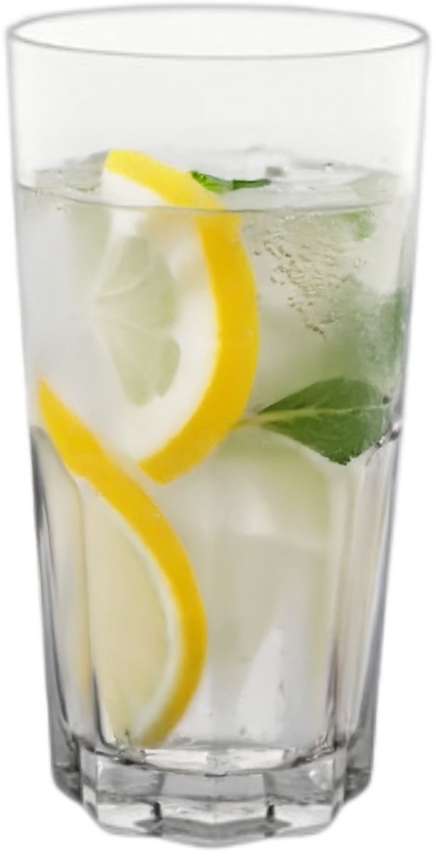 MPDrink Longdrink Sofia - SAN kunststof - 33 cl - onbreekbaar - herbruikbaar - waterglazen