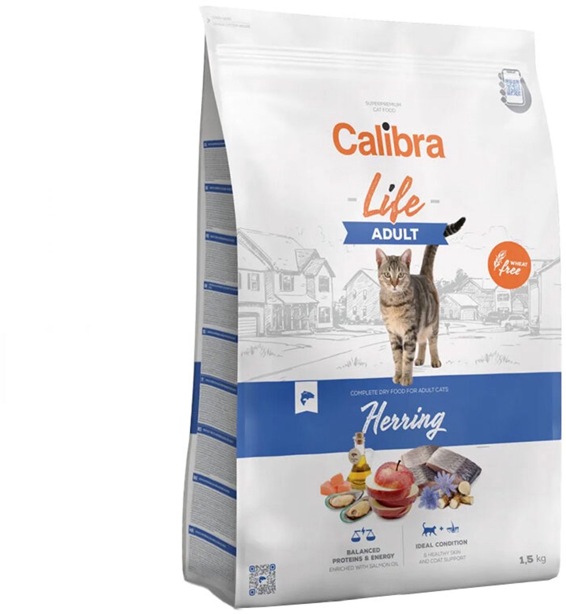 Calibra Calibra Cat Life Adult - Haring - 1,5 kg