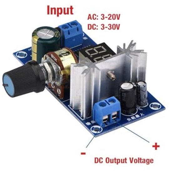 LM317 Adjustable Voltage, 317 Adjustable Power Supply LM317 Current ...