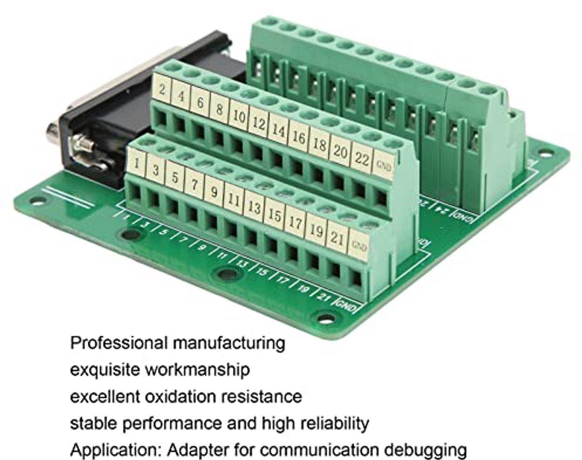 Terminal Block, Practical, Reliable PCB Terminal Signal Module With Nut for Communication Debugging (#2)