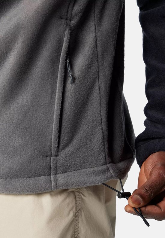 Veste Polaire Columbia Steens Mountain Full Zip 2.0 – Homme, Gris Clair, Taille S | 250g, Poches Zippées