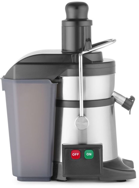 HENDI Sapcentrifuge - roestvast staal en kunststof - compacte uitvoering - 23,3 x 41,6 x 49,3 cm - zilverkleurig - met 4,4 liter pulpcontainer - voor horeca van HENDI — afbeelding 5