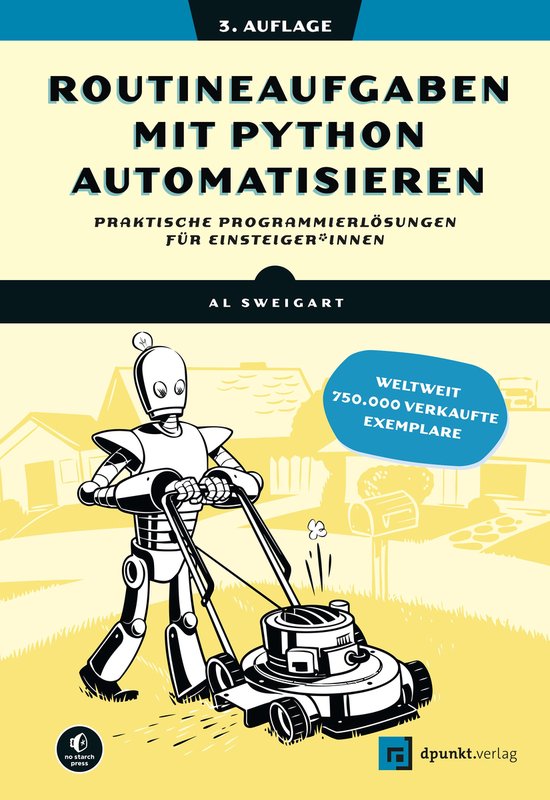 Routineaufgaben mit Python automatisieren - cover