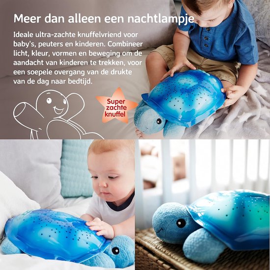 Kalmerend nachtlampje met sterrenprojector voor kinderen, 3 kleuren en 8 sterrenbeelden, automatische uitschakeling — afbeelding 2