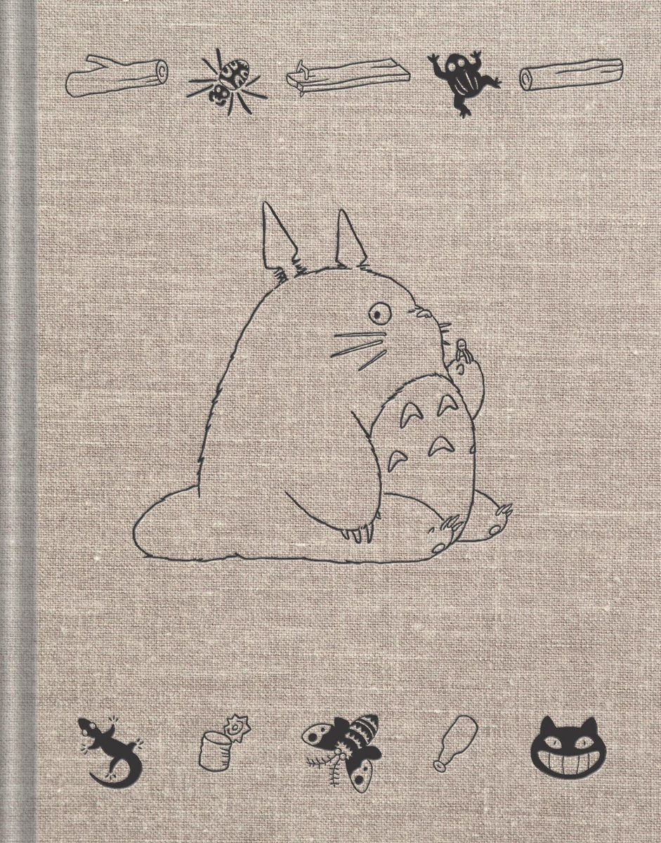 Studio Ghibli My neighbor totoro sketchbook