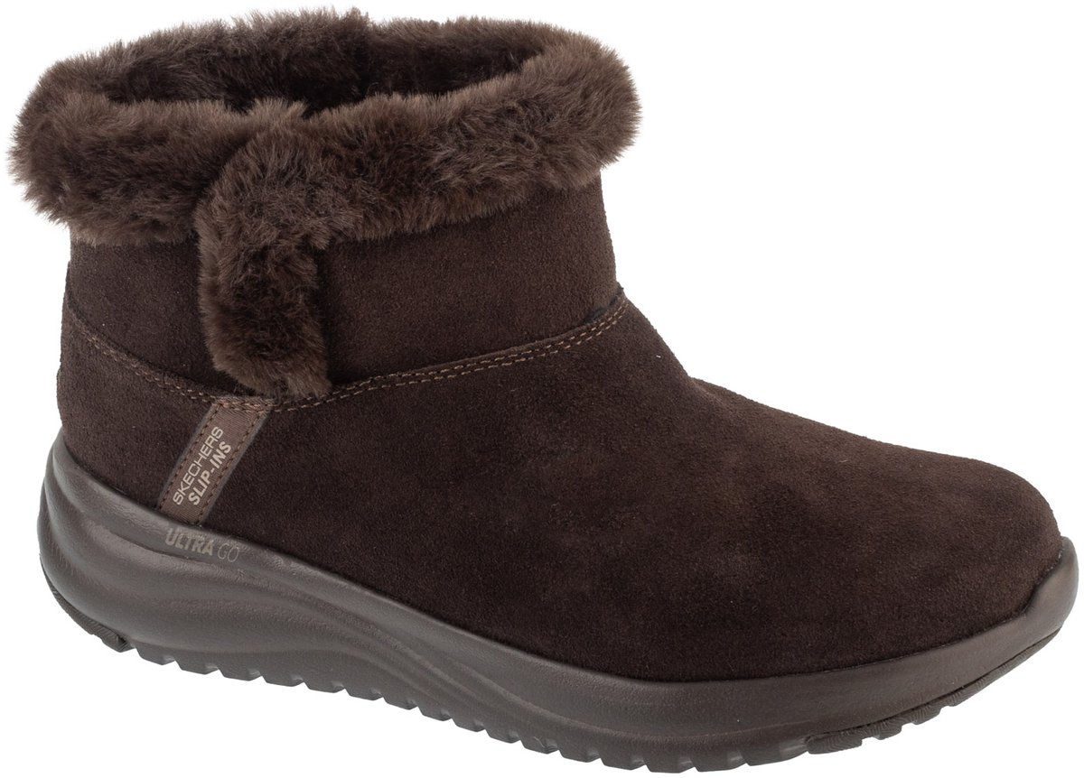 Skechers Slip-Ins: On-The-Go Stellar Daphne Vrouwen Laarzen Bruin