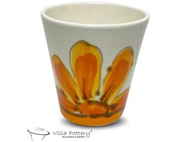 Oranje Sunny pot 18 x 18