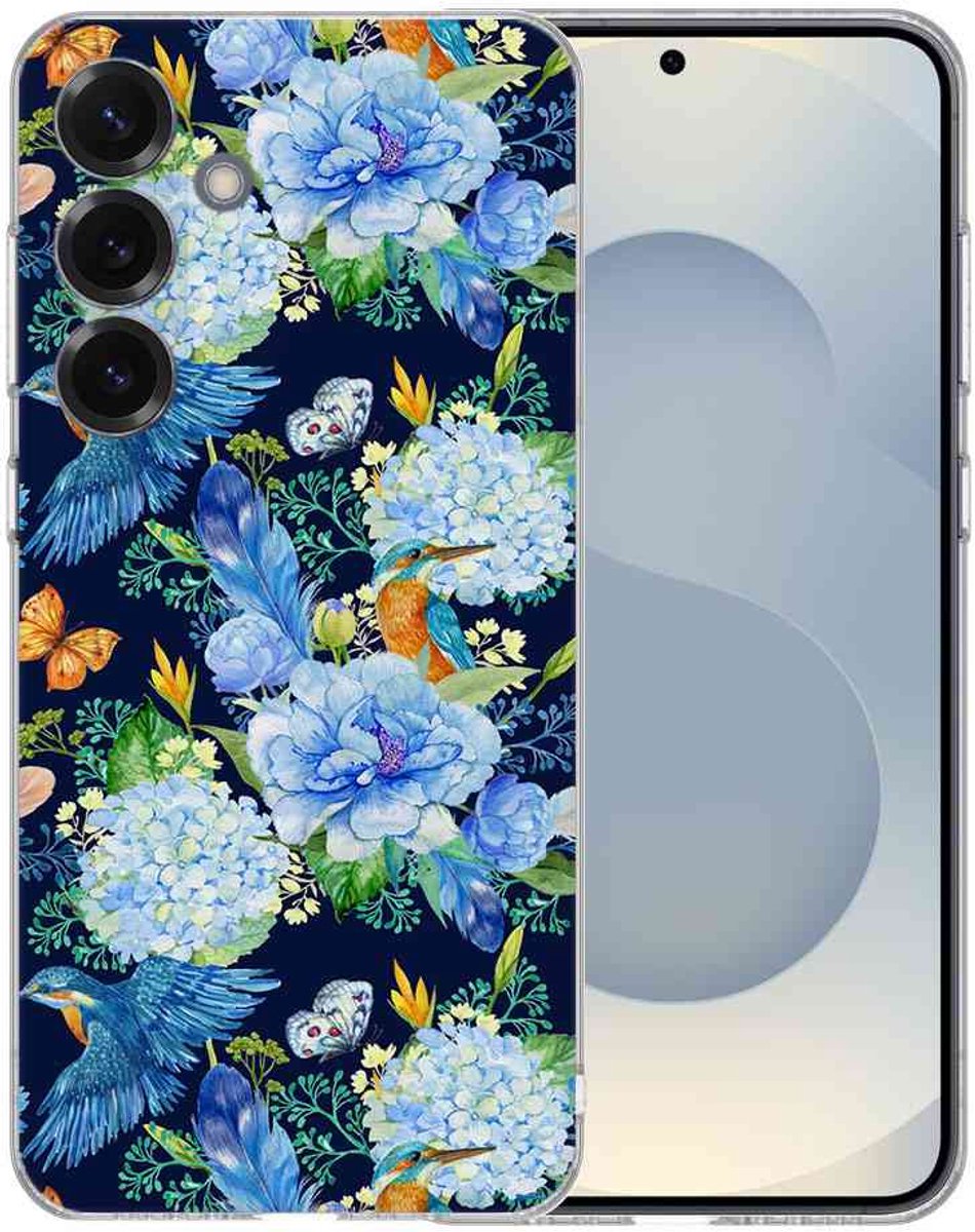 TPU Hoesje Samsung Galaxy S25 - IJsvogel Backcover