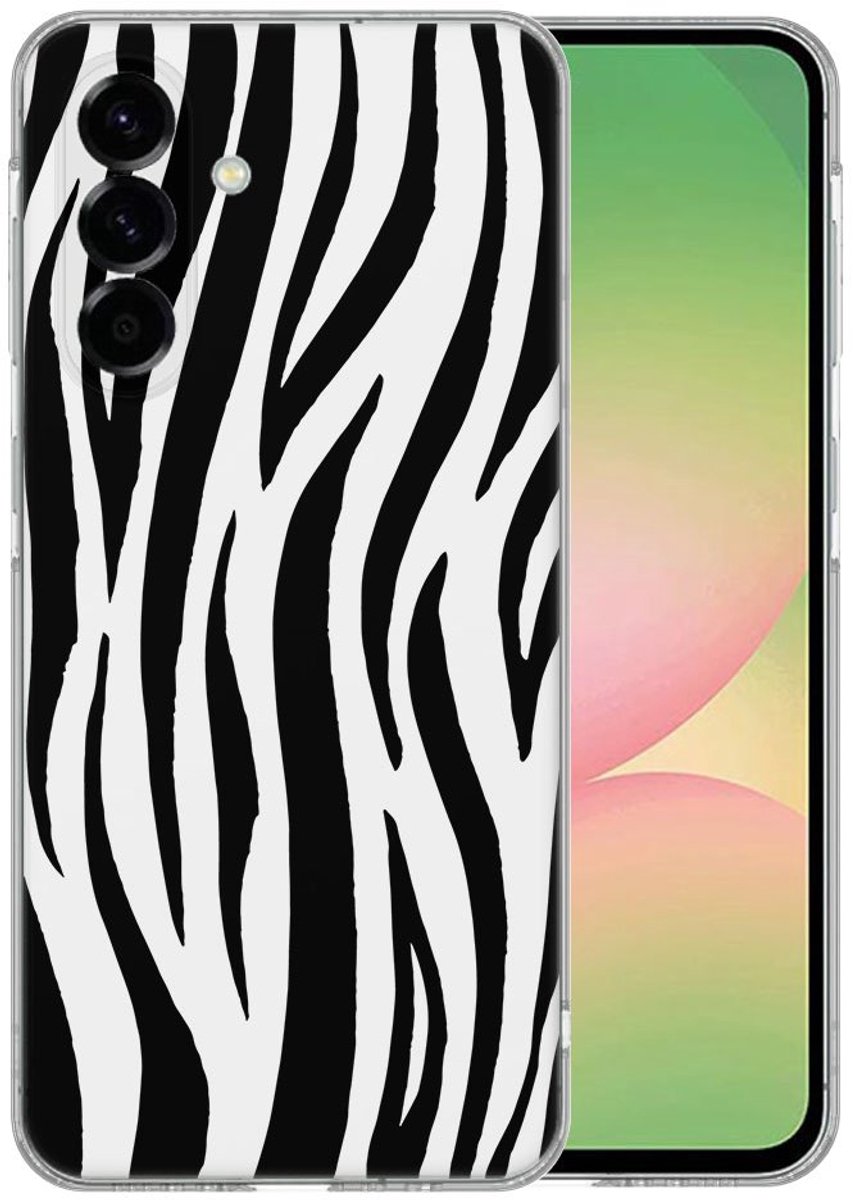 TPU Hoesje Samsung Galaxy A56 - Zebra Backcover